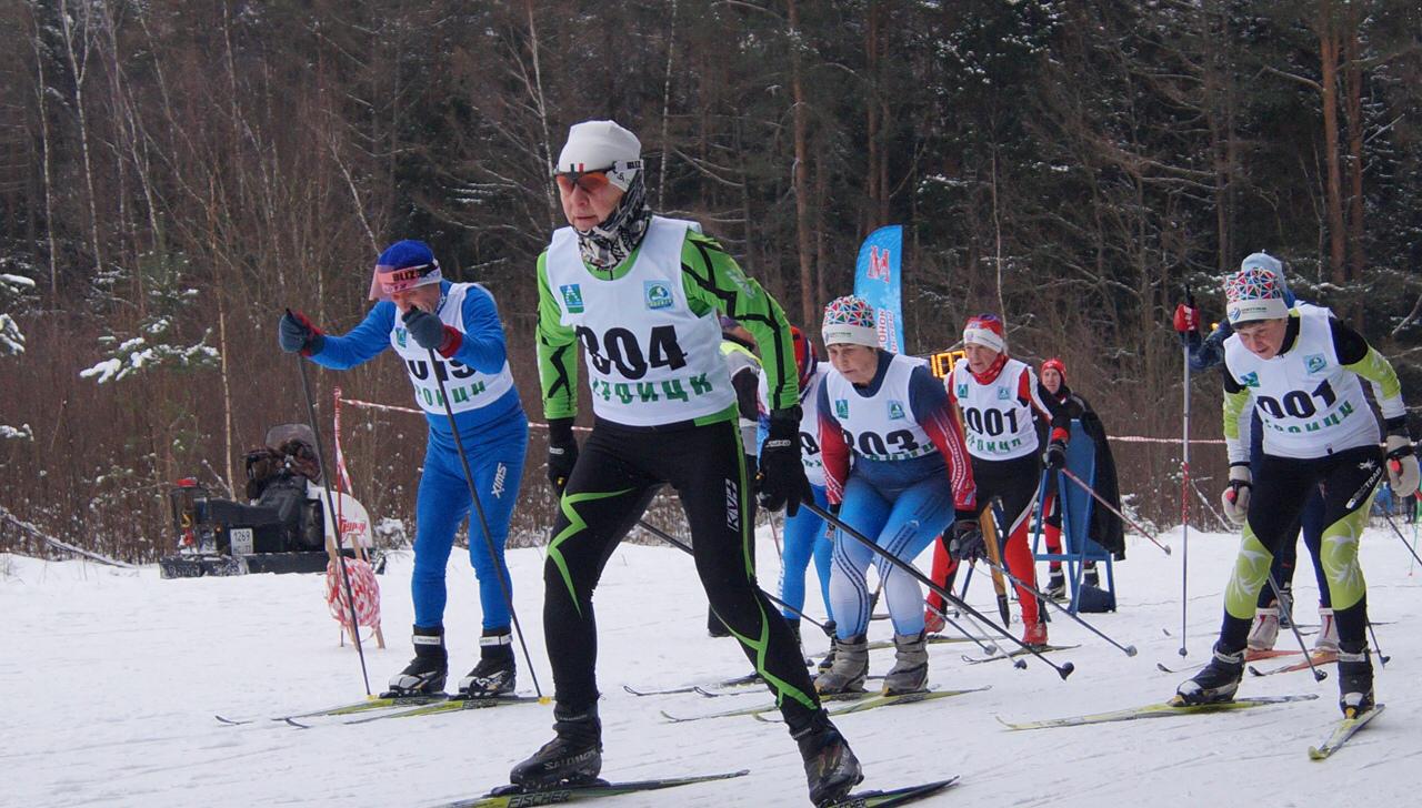 Лыжный спринт прошел на базе «Лесная»